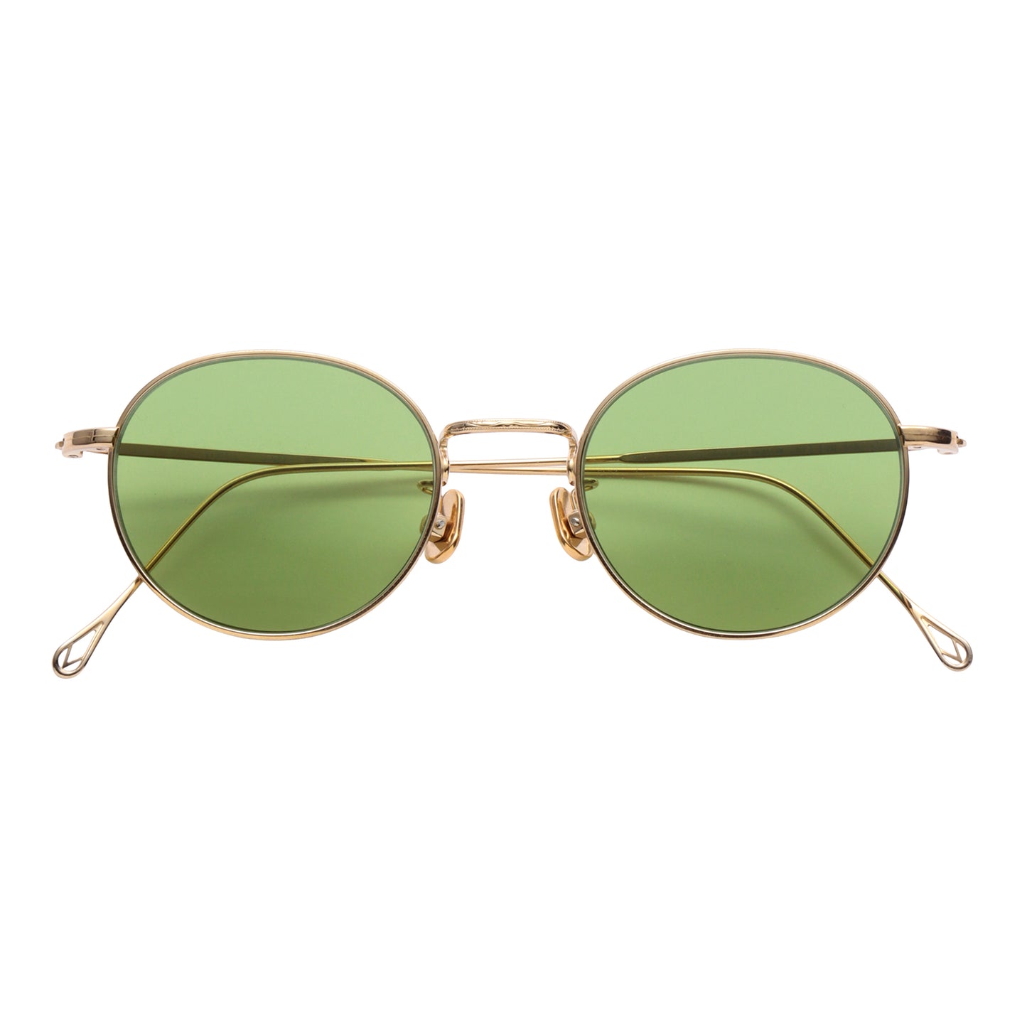 TOGA-GOLD-GREEN LENS-(Sunglasses)