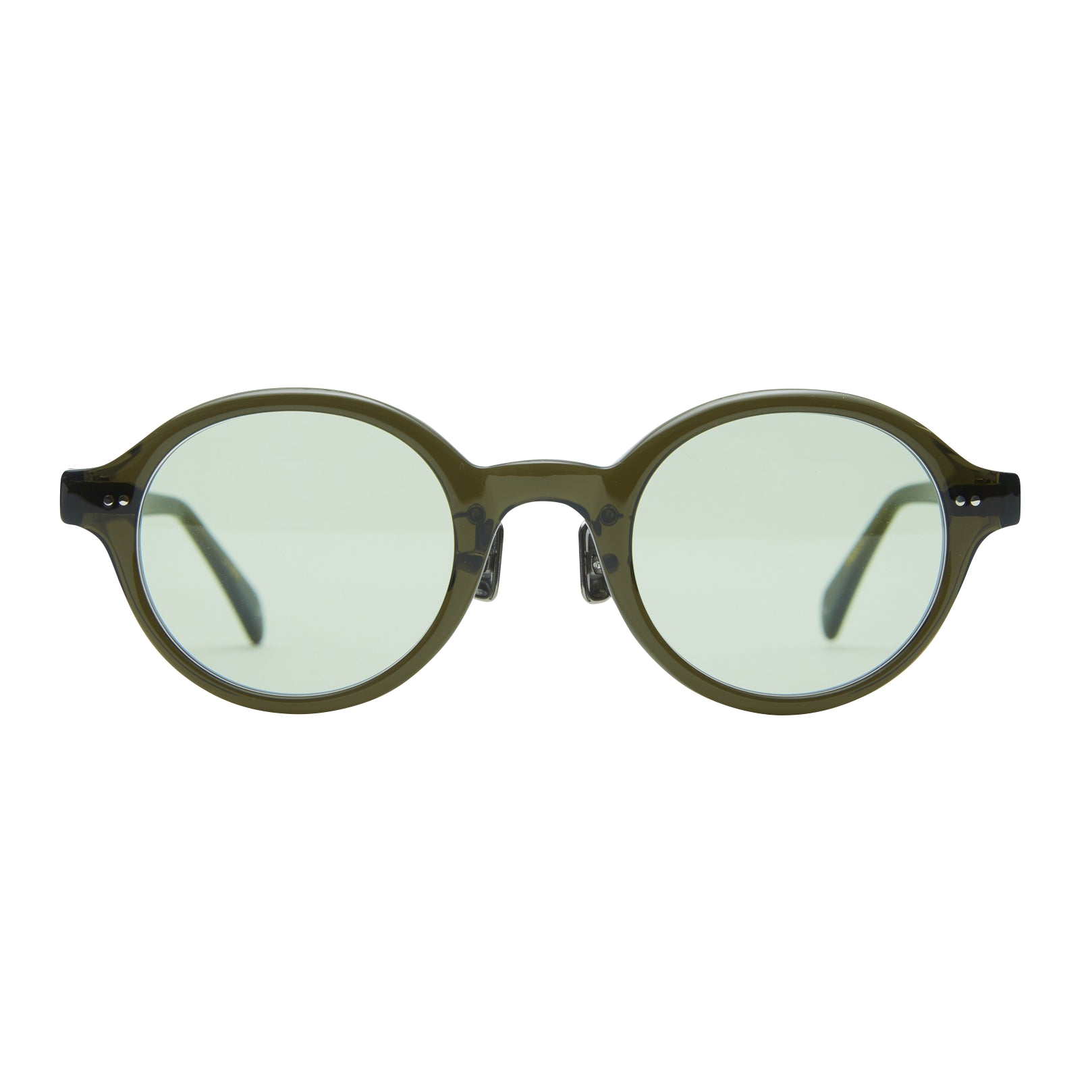 ローレン スモークオリーブ サングラス (transparent)