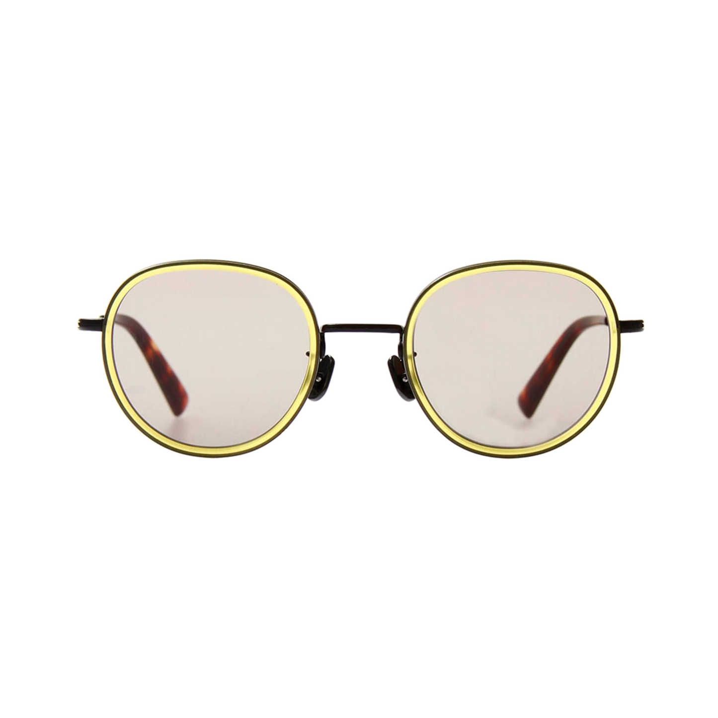 マーティン クリームイエロー サングラス (transparent)