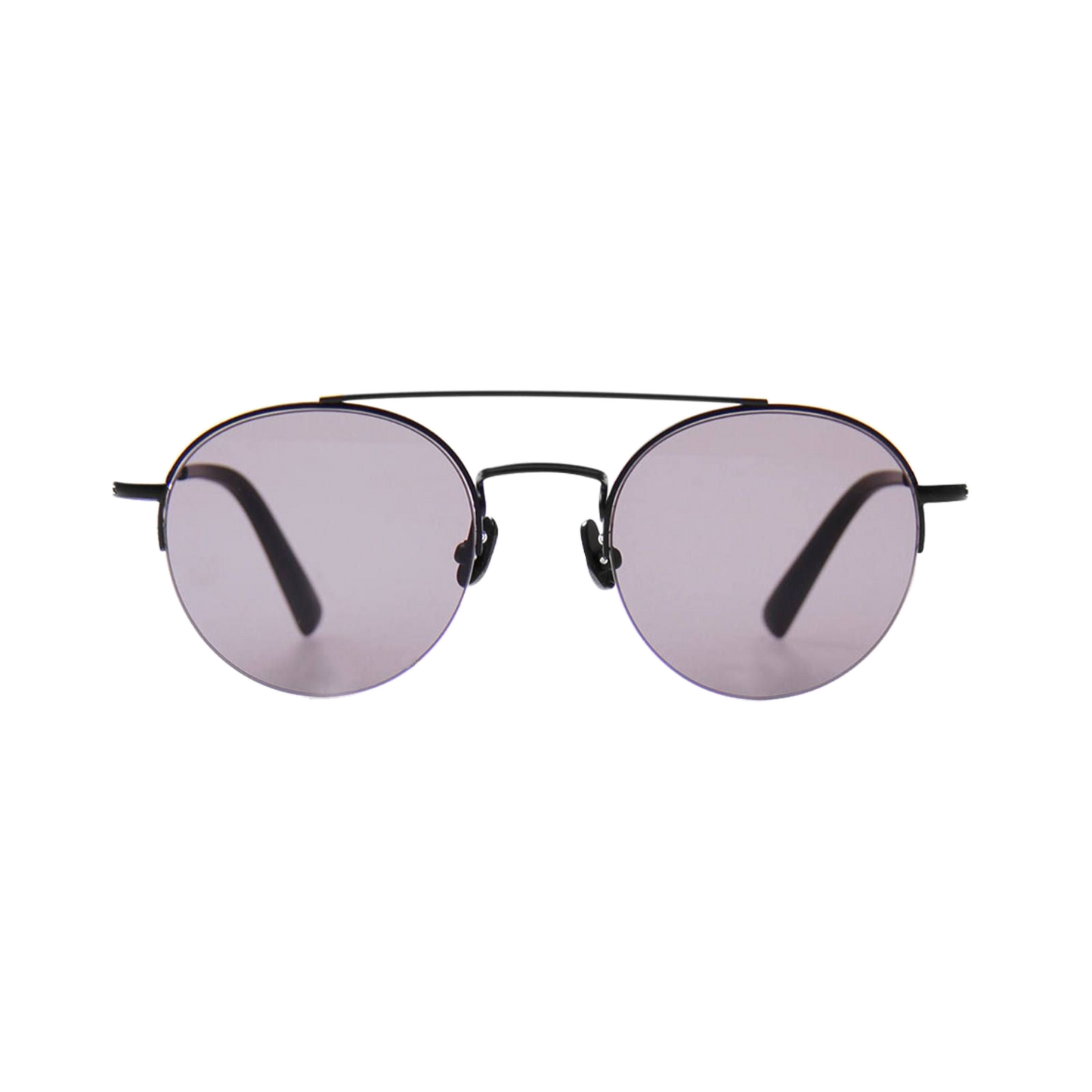アーサー マットブラック サングラス (transparent)