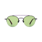 アーサー マットブラック レッド サングラス (transparent)