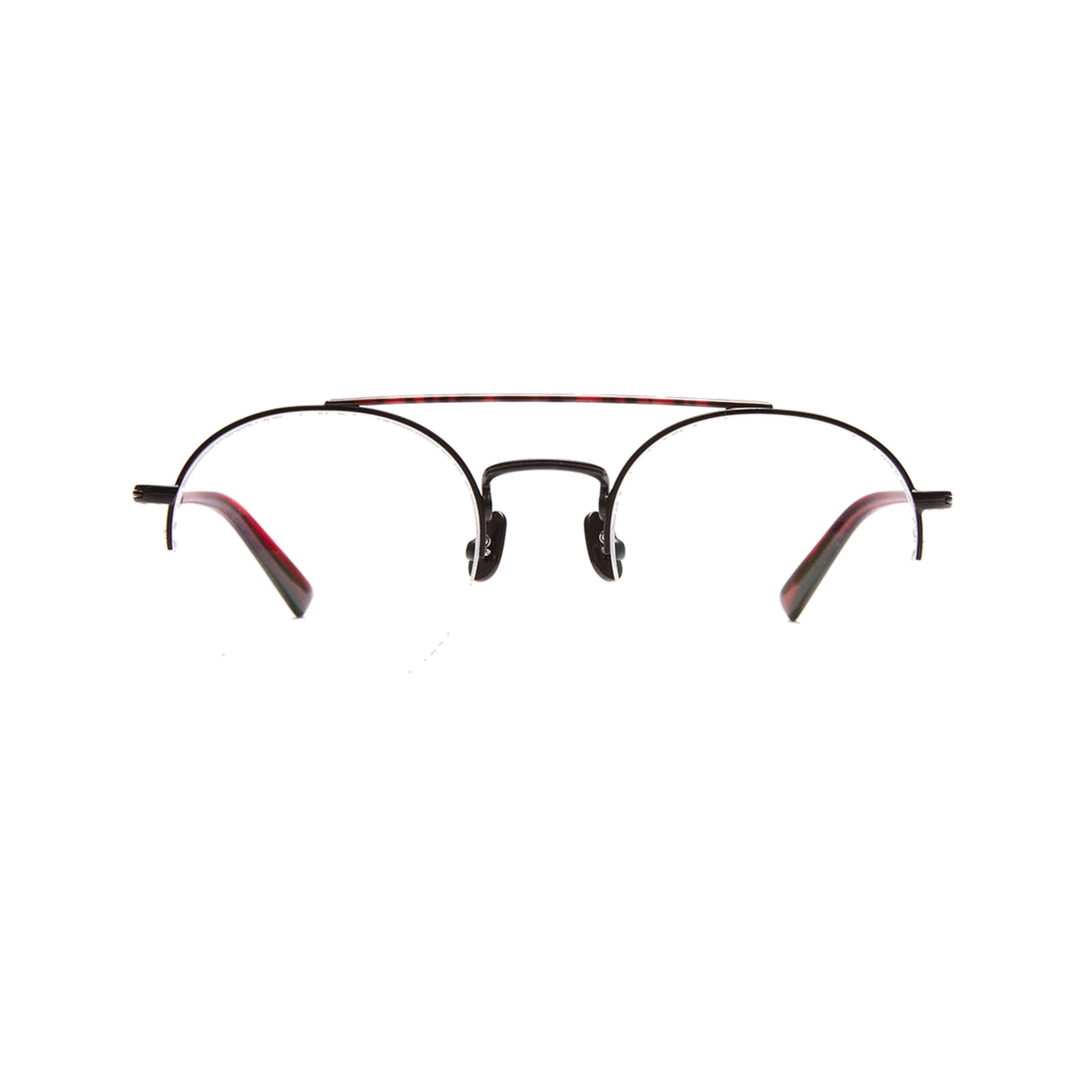 アーサー マットブラック レッド オプティカル (transparent)